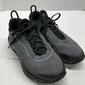 Nike Big Air Max 2090 Sneakers Shoes Black Anthracite Wolf Grey Kids Size 6 Y 6Y